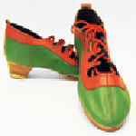 Red/Green Jig Shoes